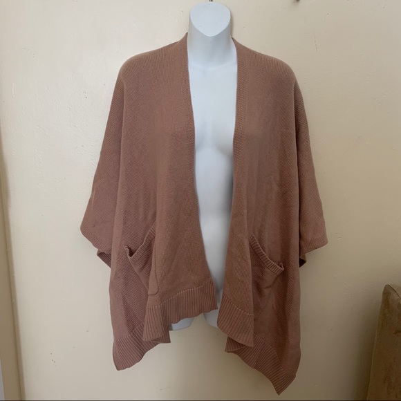 Kimono Slouchy Cardigan Wool Cozy Autum Size OS - Picture 2 of 11
